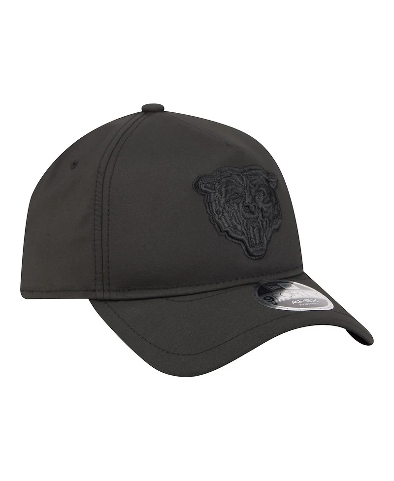 New Era Men's Black Chicago Bears Apex 9FORTY Adjustable Hat