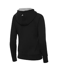 Antigua Women's Black Mexico National Team Takeover Full-Zip Hoodie