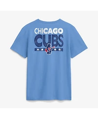 Nike Men's Light Blue Chicago Cubs Electric Bear T-Shirt