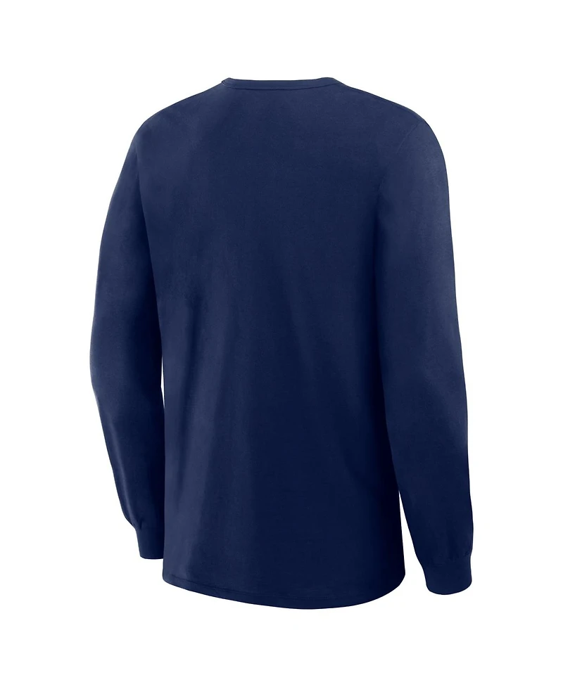 Fanatics Men's Navy New York Yankees Lock-Up Legacy Long Sleeve T-Shirt