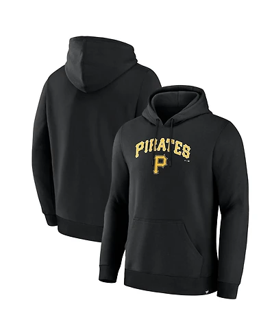 Fanatics Men's Black Pittsburgh Pirates Lock-Up Legacy Hoodie