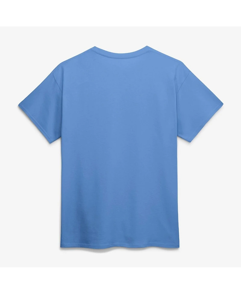 Logo Athletic Men's Light Blue Tampa Bay Rays Wordmark T-Shirt