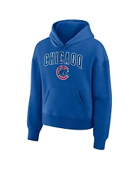 Fanatics Women's Royal Chicago Cubs Lockup Legacy Fleece Hoodie