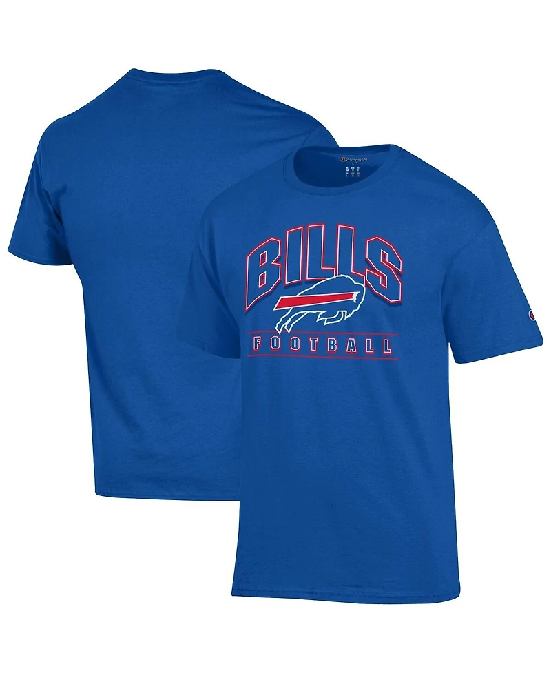Champion Men's Royal Buffalo Bills Football T-Shirt