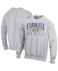 Champion Men's Gray North Carolina Tar Heels Reverse Weave Fleece Sweatshirt