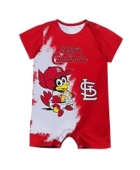 Outerstuff Baby Boys and Girls Red St. Louis Cardinals Mascot Bodysuit