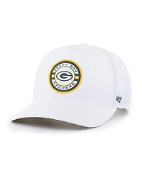 '47 Brand Men's White Green Bay Packers Strand Adjustable Hitch Hat