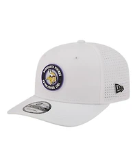 New Era Men's White Minnesota Vikings Coolera 9SEVENTY Adjustable Hat