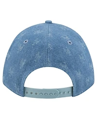 New Era Men's Denim New York Mets A-Frame 9FORTY Adjustable Hat
