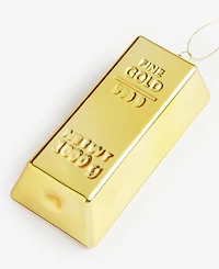 Holiday Lane All About You Gold Bar Ornament, Exclusively at Macy's