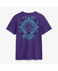 Nike Men's Purple Arizona Diamondbacks Mlb World Tour: Mexico City Series Graphic T-Shirt