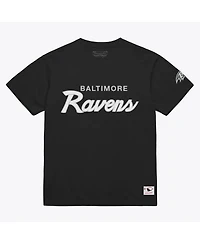 Mitchell & Ness Men's Black Baltimore Ravens Head Coach Classic T-Shirt