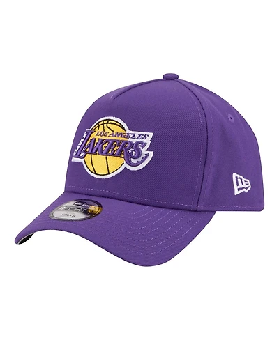 New Era Big Boys and Girls Purple Los Angeles Lakers 9FORTY A-Frame Adjustable Hat