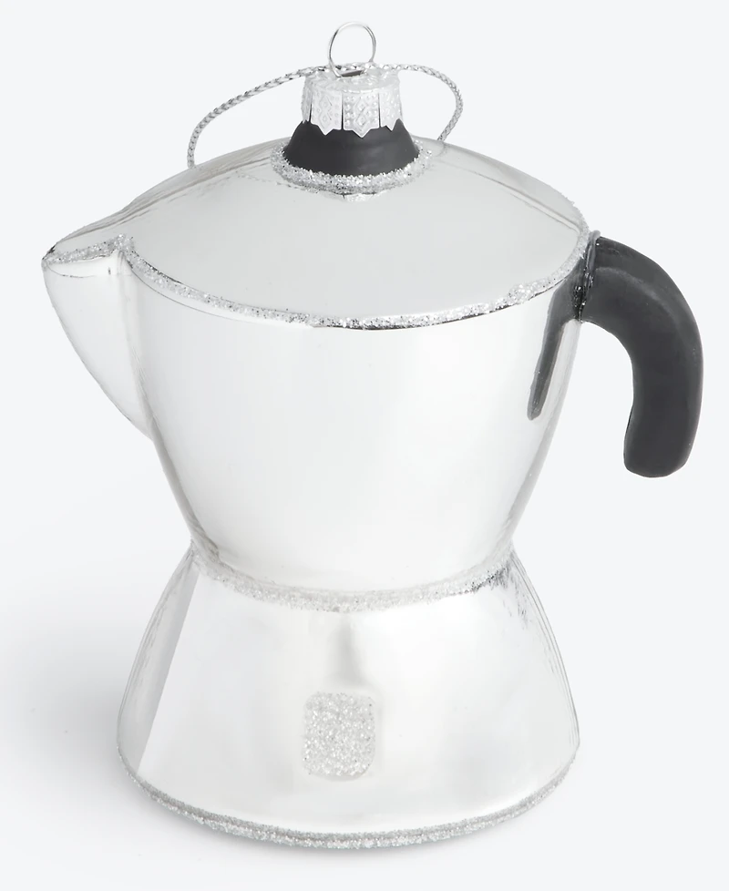 Holiday Lane Foodie & Spirits Espresso Maker Ornament, Macy's Exclusive