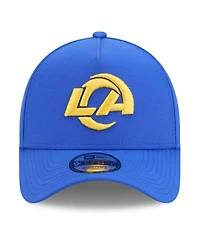 New Era Men's Royal Los Angeles Rams 9FORTY A-Frame Adjustable Hat