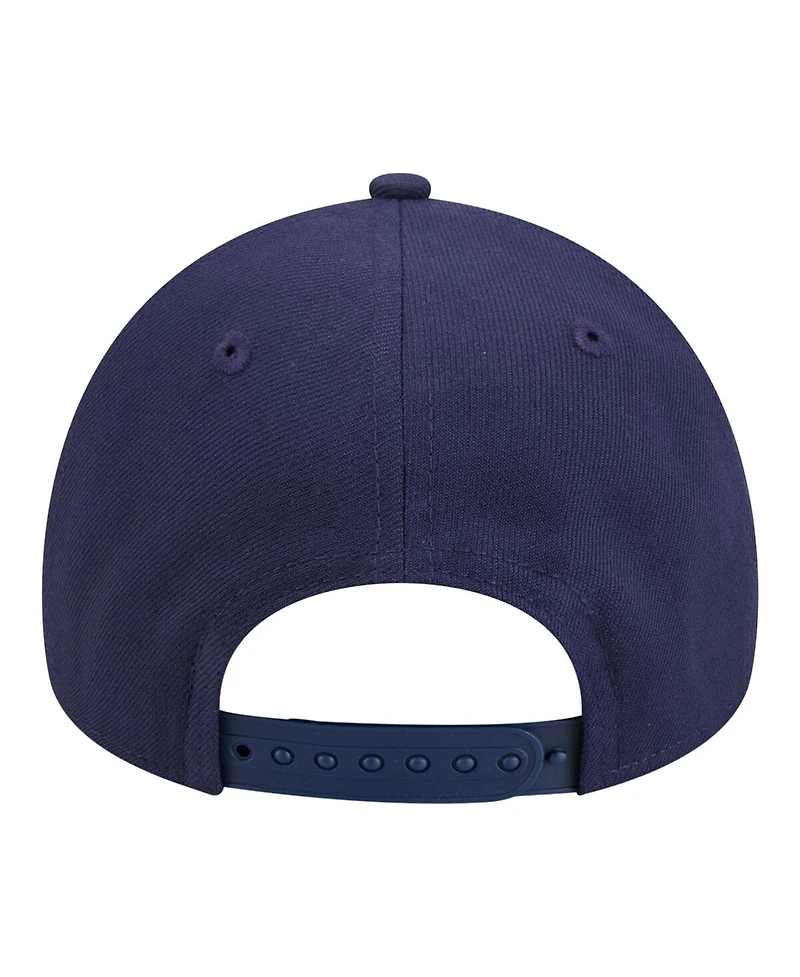 New Era Big Boys and Girls Navy Ole Miss Rebels 9FORTY A-Frame Adjustable Hat