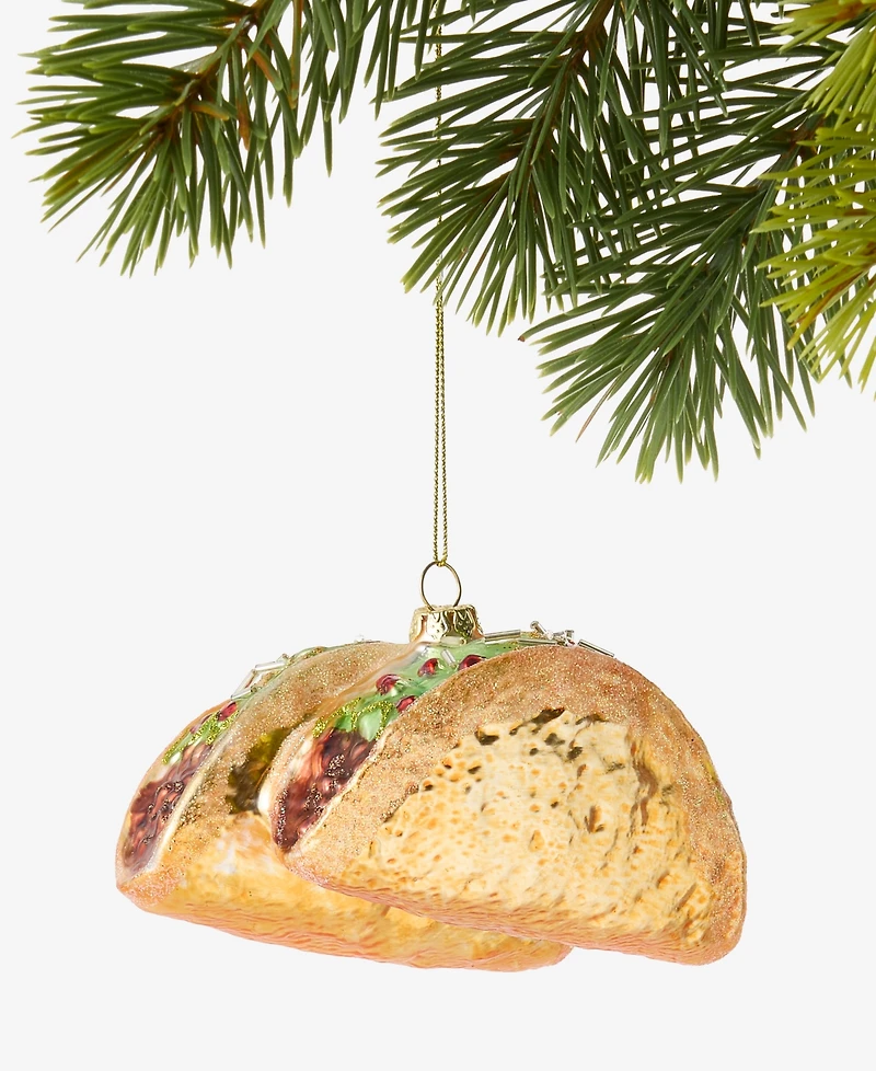 Holiday Lane Foodie & Spirits Tacos Ornament, Macy's Exclusive