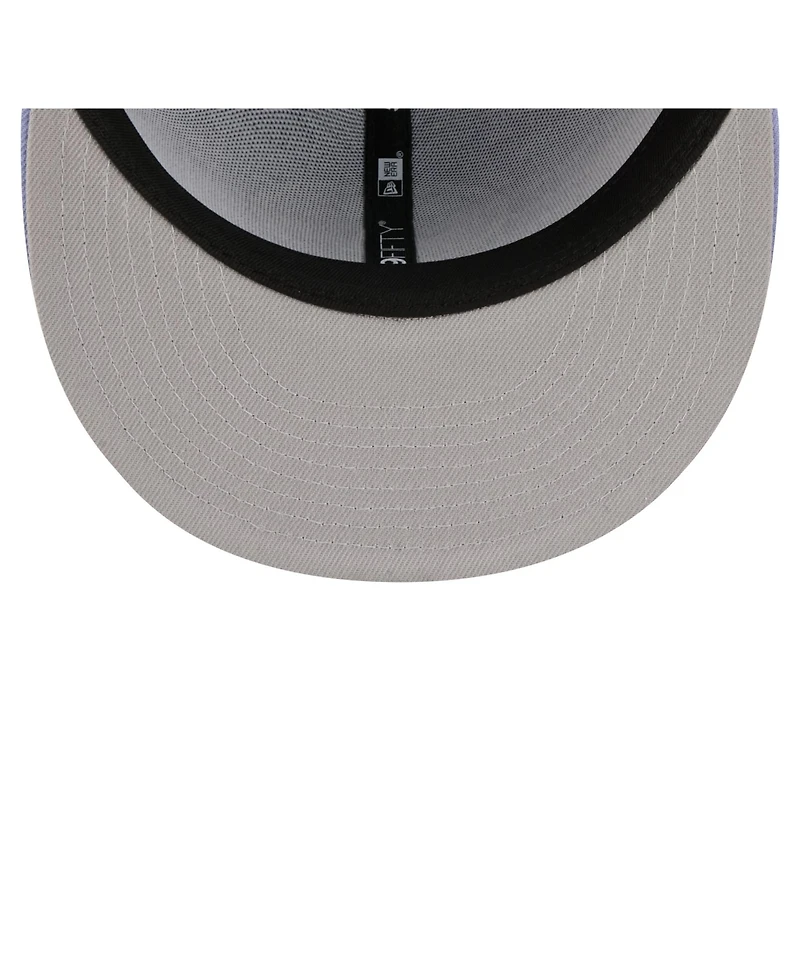 New Era Men's Light Purple Green Bay Packers Lavender Bloom 59FIFTY Fitted Hat