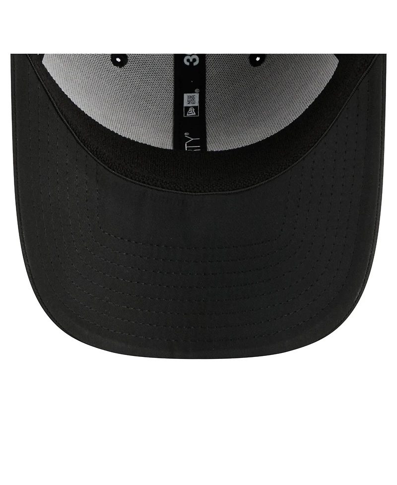 New Era Men's Black Minnesota Wild Logo 39THIRTY Flex Hat