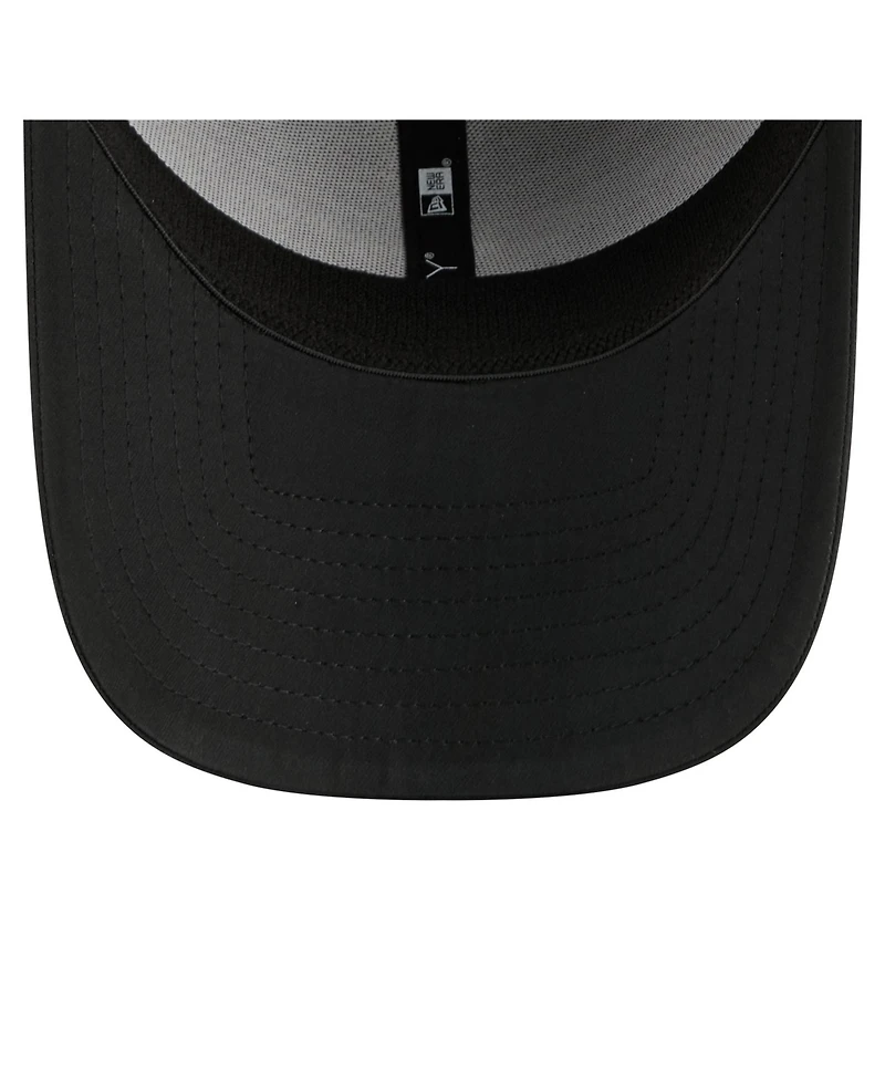 New Era Men's Black Dallas Stars Logo 39THIRTY Flex Hat