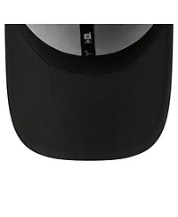 New Era Men's Black Dallas Stars Logo 39THIRTY Flex Hat