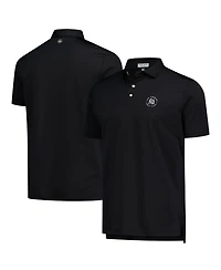 Peter Millar Men's Black Los Angeles Golf Club Tgl Performance Jersey Polo Shirt