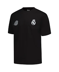 Peace Collective Men's and Women's Black Real Madrid European Champions Heavyweight T-Shirt