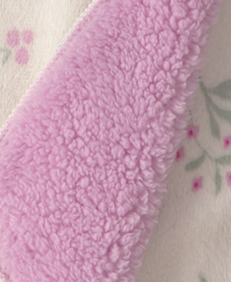 Carter's Baby Girls' Flowers Plush Blanket