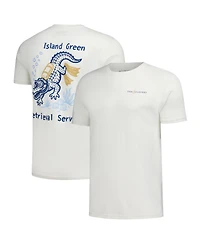 Flomotion Men's and Women's Cream The Players 17th Hole Retrieval Service T-Shirt