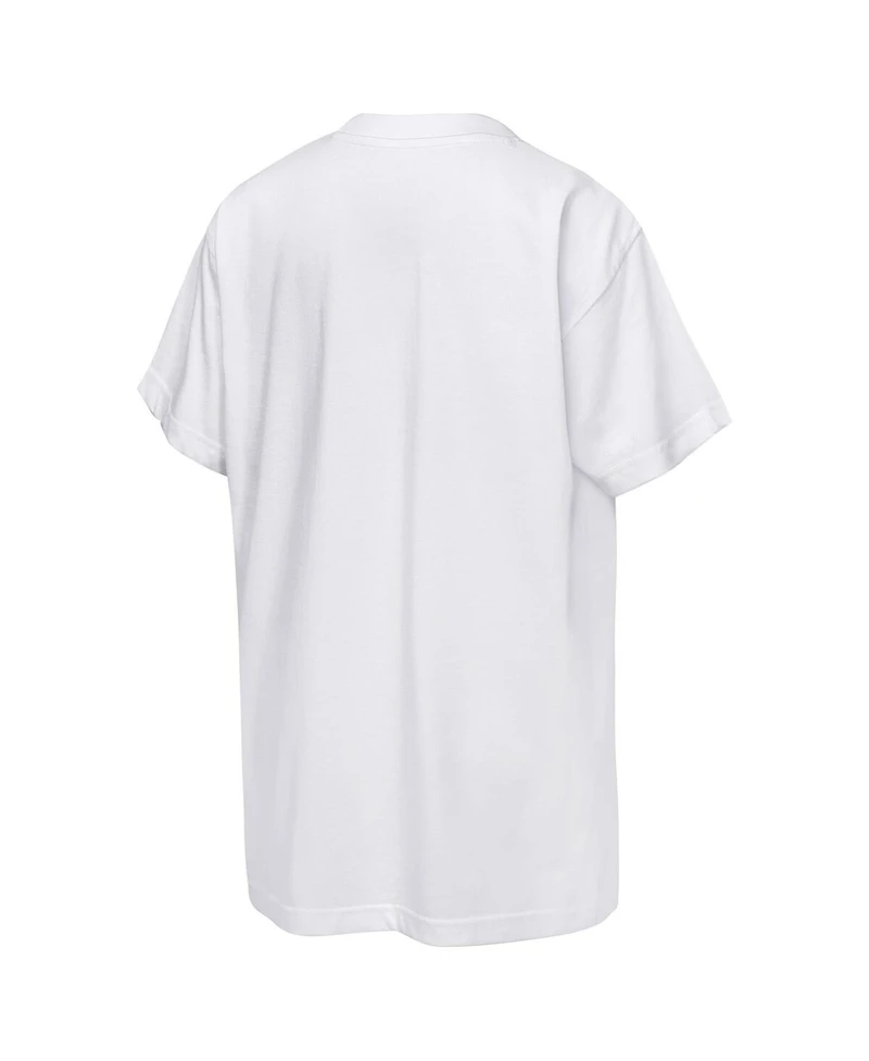 Mitchell & Ness Big Boys and Girls Jackie Robinson White Los Angeles Dodgers Legacy T-Shirt