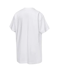 Mitchell & Ness Big Boys and Girls Jackie Robinson White Los Angeles Dodgers Legacy T-Shirt