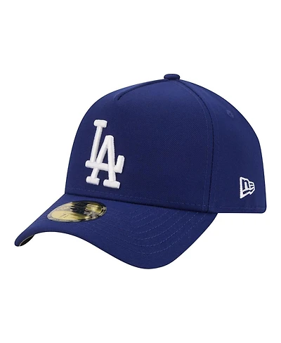 New Era Men's Royal Los Angeles Dodgers A-Frame 59FORTY Fitted Hat