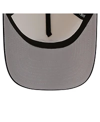 New Era Men's Cream/Navy York Yankees Chrome A-Frame 59FORTY Adjustable Hat