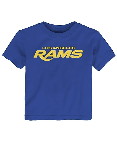 Outerstuff Toddler Royal Los Angeles Rams Counter Run Short Sleeve T-Shirt