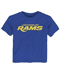 Outerstuff Toddler Royal Los Angeles Rams Counter Run Short Sleeve T-Shirt