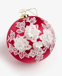 Holiday Lane Holiday Toile Ball Ornament, Macy's Exclusive