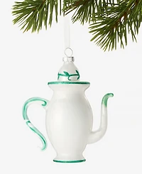 Holiday Lane Holiday Toile Wine Pot Ornament, Macy's Exclusive