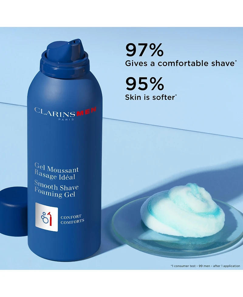 Clarins Men's Smooth Shave Foaming Gel, 5.25 oz.