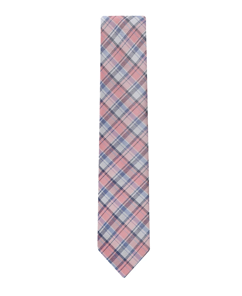 Tommy Hilfiger Men's Eastgate Plaid Pattern Classic Tie