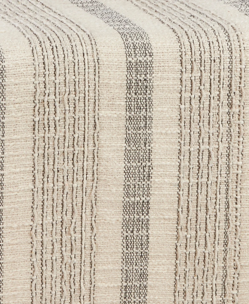 Saro Lifestyle Woven Striped Table Runner, 16" x 72"
