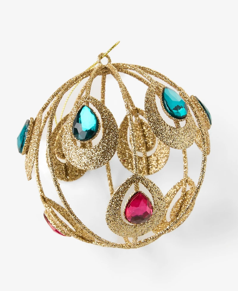 Macy's Peacock Ball Ornament, Macy's Exclusive