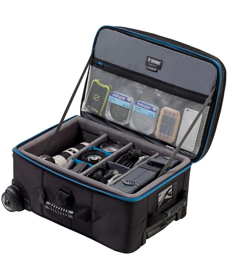 Tenba Attache 2214W Transport Air Wheeled Case for Dslr Camera, 7 Lenses and Flash