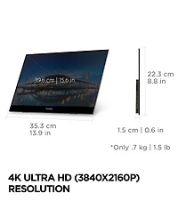ViewSonic VX1655-4K-oled 16:9 4K UltraHD Portable Ips Led Monitor