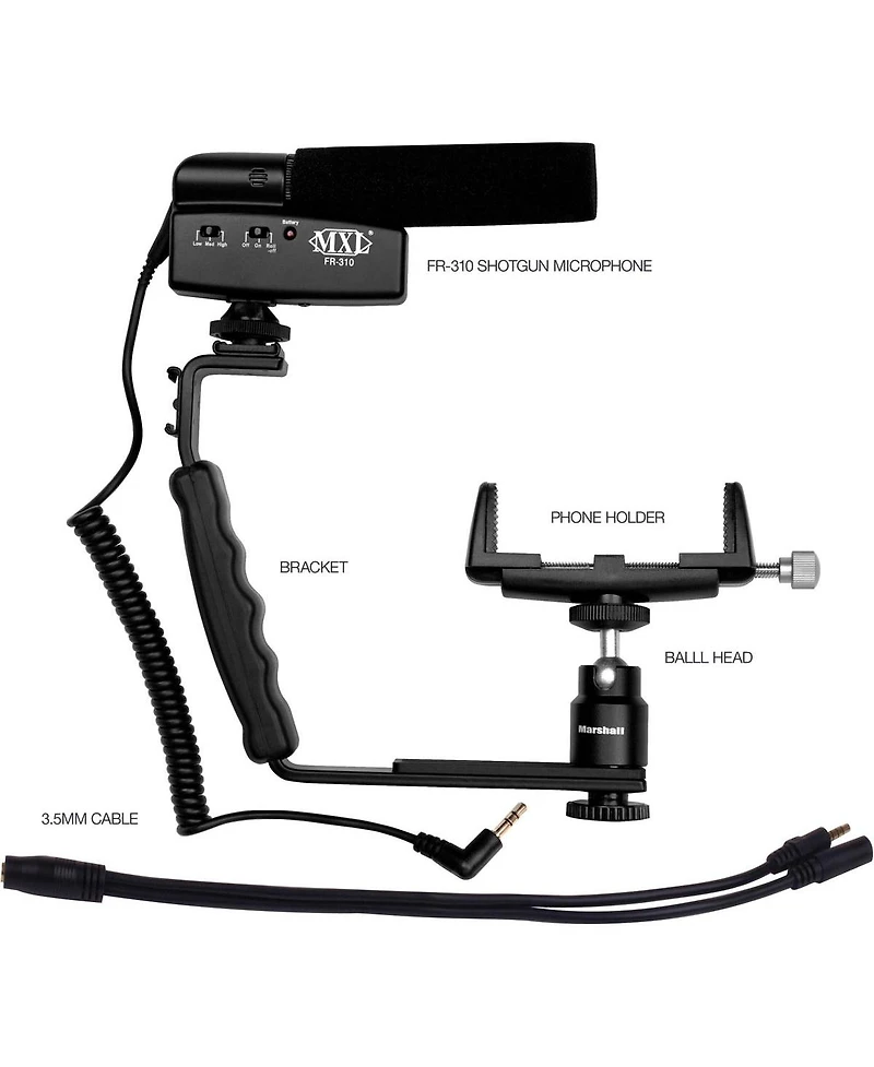 Mxl Mics Mm-VE001 Microphone Kit for Smartphones and Tablets