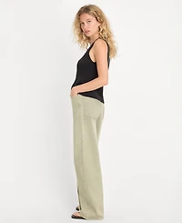 Good American Women's High-Rise Wide-Leg Jeans