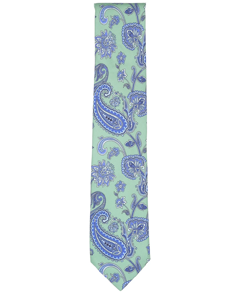 Club Room Men's Tacoma Classic Design Silk Tie, Macy's Exclusive