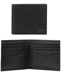 Hugo Boss Men's New Crosstown Bifold Leather Wallet