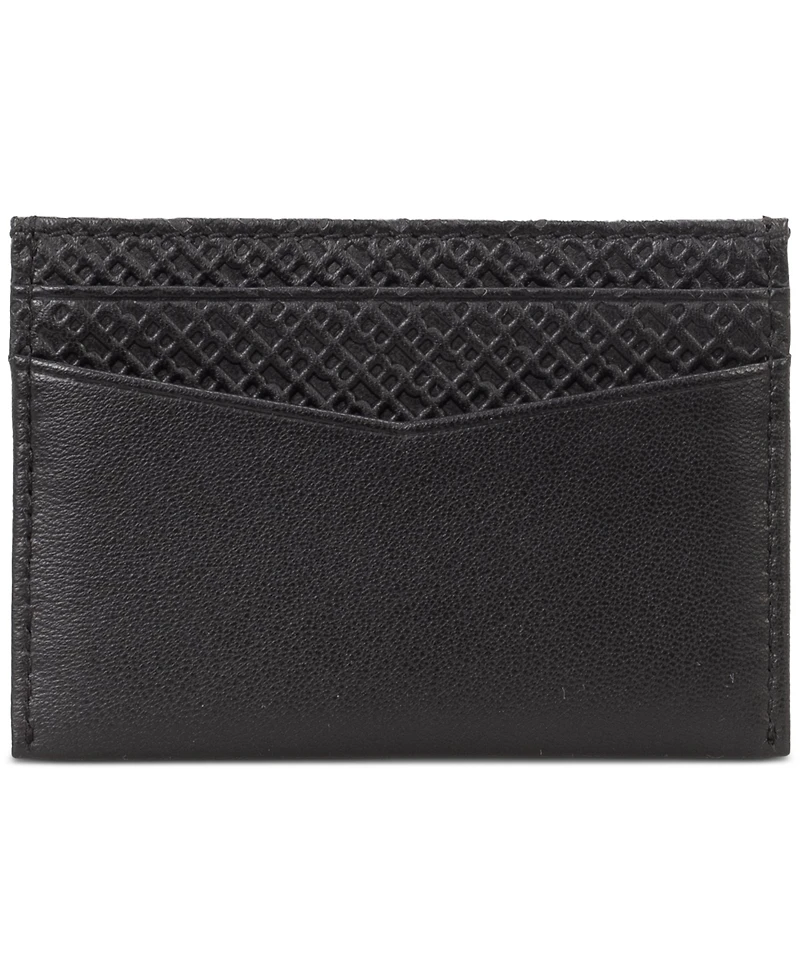 Hugo Boss Men's Open Face Leather Wallet