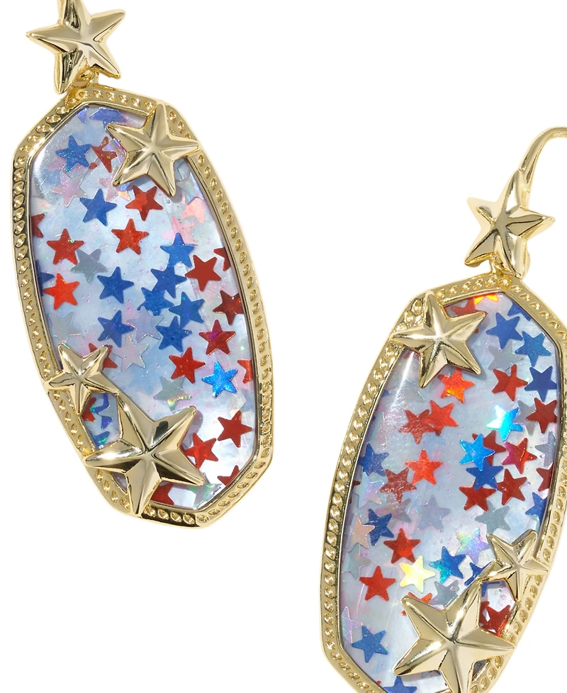 Kendra Scott 14k Gold-Plated Elle Multi-Star Drop Earrings