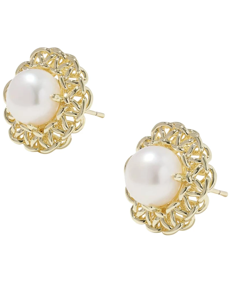 Kendra Scott Gabriella Freshwater Cultured Pearl Stud Earrings